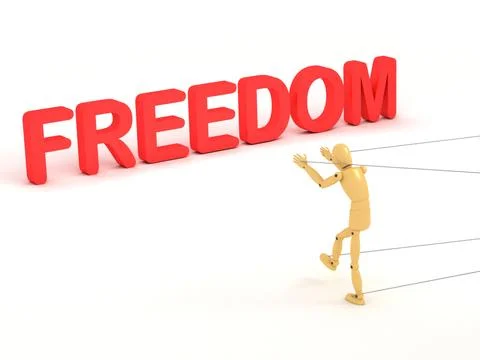 Freedom Stock Illustration