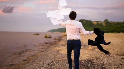 Freedom Man Stock Footage 67447432