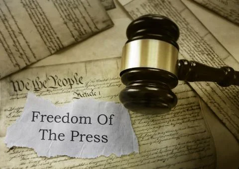 Freedom of the Press Stock Photos