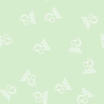 Freedom of refugee line seamless pattern Stock Illustration