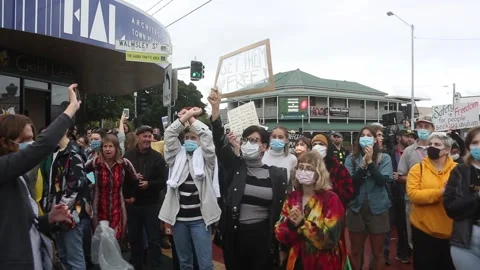 Freedom for Refugees Stock Footage 136021268