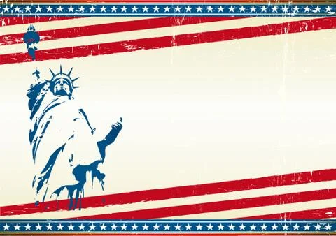 Freedom screen background Stock Illustration