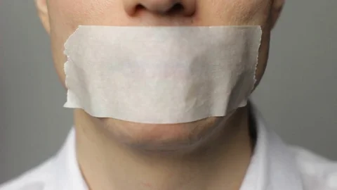 Freedom of Speech Stock Footage 71473971