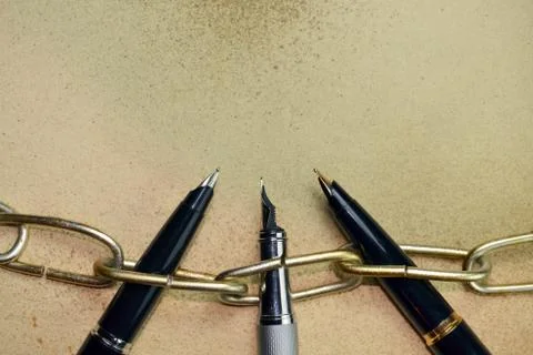 Freedom of speech Foto stock