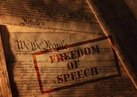Freedom of Speech Stock Photos