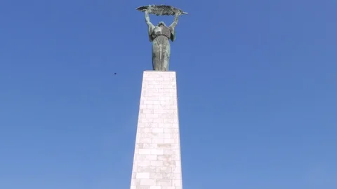 Freedom Statue, Budapest Stock Footage 90733138