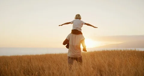 The freedom of sunset Stock Footage 101398442