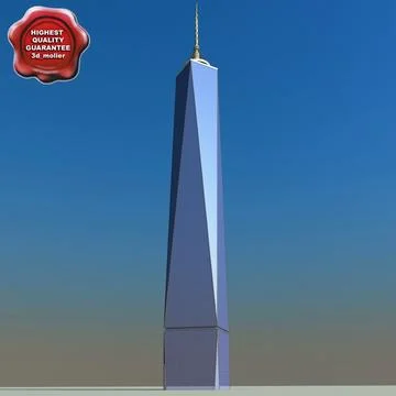 Freedom Tower 3D Model