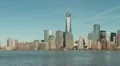 Freedom Tower and Lower Manhattan Skyline 1 HD Footage