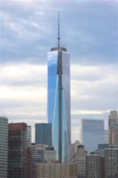 Freedom Tower Blur Stock Photos