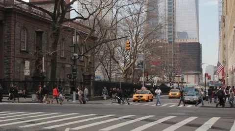 Freedom Tower Construction Stock Footage 63464399