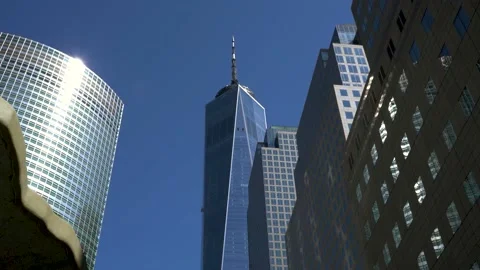 Freedom tower1 Stock Footage