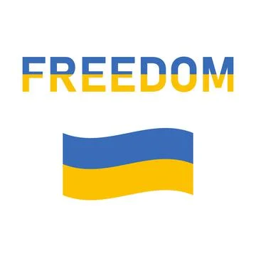 Freedom UKR Illustrazione stock