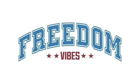 Freedom Vibes Stock Illustration