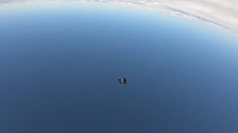 Freefly skydiving 스톡 동영상 156839517