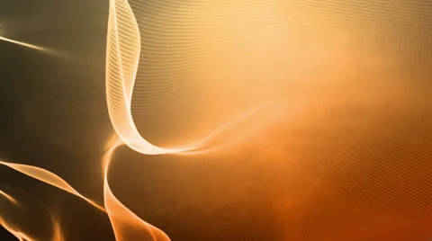 Freeform Amber Orange Stock Footage 25891249