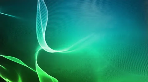 Freeform Blue Green Stock Footage 25891300