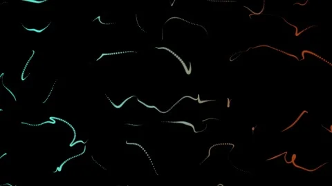 Freeform glowing lines Stock-Footage 342582195
