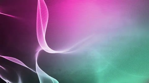Freeform Pink Green Stock Footage 25891355