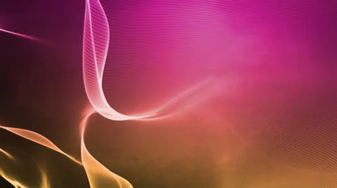 Freeform Pink Yellow Stock Footage 25891427