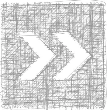 Freehand symbol Stock Illustration