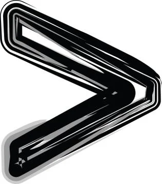 Freehand symbol Stock Illustration