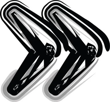 Freehand symbol Stock Illustration