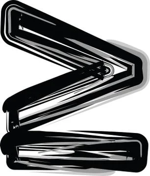 Freehand symbol Stock Illustration