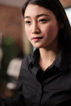 Freelance coder typing programming code on computer 写真素材