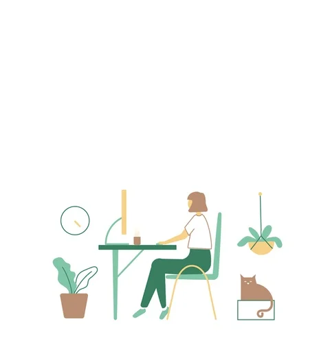 Freelance Life Stock Footage 96433249