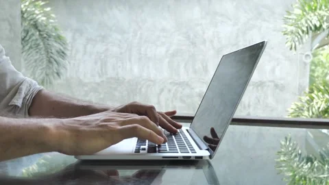 Freelance outdoor work concept Stock Footage 130364022