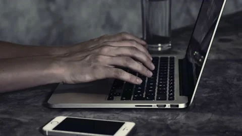 Freelance outdoor work concept Video stock 130364028