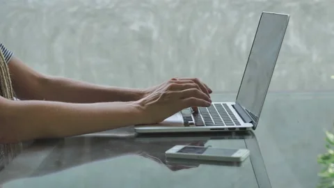 Freelance outdoor work concept Stock Footage 130364043