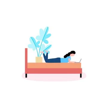Freelance People Stock Illustration