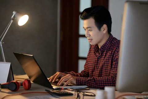 Freelance programer Stock-Fotos