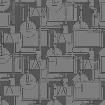 Freelance Texture School Illustrazione stock