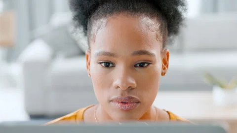 Freelance web developer searching on computer, thinking and designing or Stock Footage 201769336