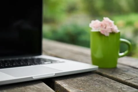 Freelance Working Area Stock Photos