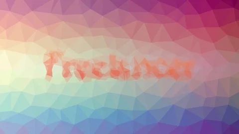 Freelancer appearing strange tessellating looping animated polygons 스톡 동영상 109241724