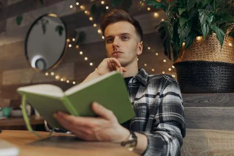 Freelancer with notebook over working schedule or business project plan Stock Photos