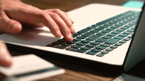 Freelancer working on the laptop Stock Footage 67898037