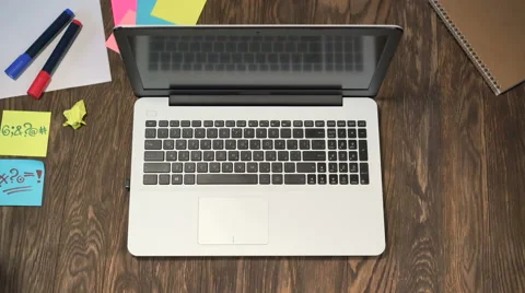 Freelancer working on the laptop Stock Footage 69017038