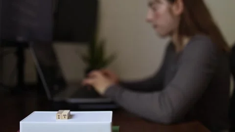 Freelancer working remotely Stock Footage 337570563