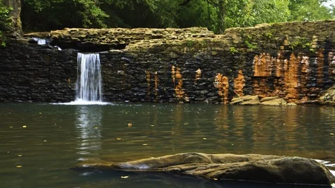 Freemans Mill Falls Timelapse Stock Footage 89422122