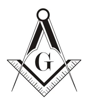 Freemason symbol Illustrazione stock