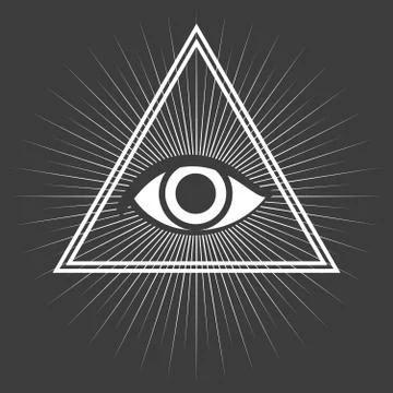Freemason symbol Stock Illustration