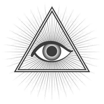 Freemason symbol Stock Illustration