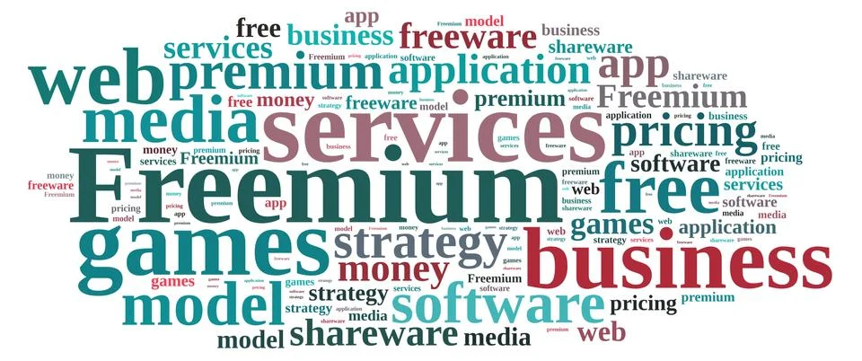 Freemium. Stock Illustration