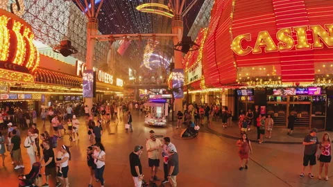 Freemont Street Experience Stock-Footage 227254185