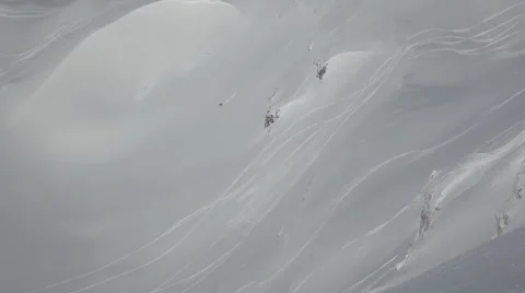 Freeride area Austria Alps Stock Footage 46148265